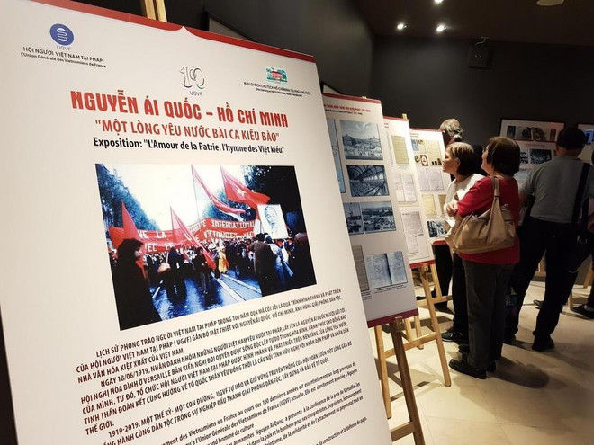 Kỷ niệm 100 năm phong trào Việt kiều và Hội người Việt Nam tại Pháp ảnh 1