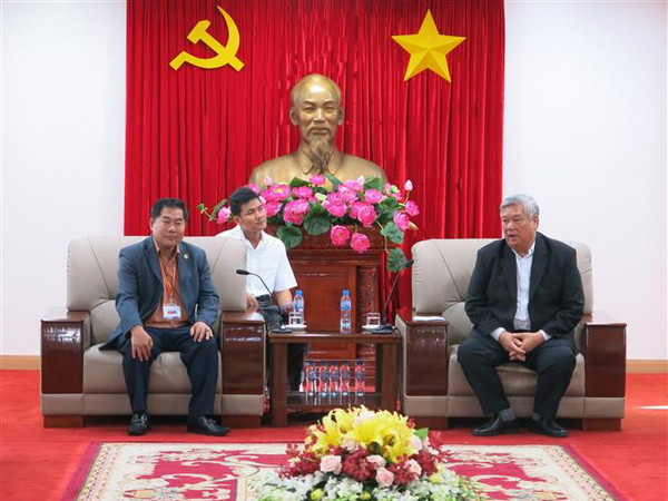 Đoàn công tác Bộ Lễ nghi và Tôn giáo Campuchia thăm tỉnh Bình Dương ảnh 1