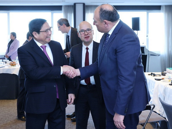 Thủ tướng Chính phủ Phạm Minh Chính làm việc với các tập đoàn của Bỉ ảnh 1