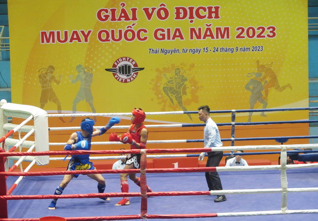 Hơn 300 vận động viên tham dự Giải vô địch Muay Quốc gia năm 2023 ảnh 1