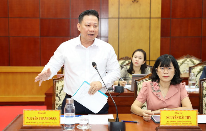 Tây Ninh đẩy nhanh giải ngân, thủ tục đầu tư công trình trọng điểm ảnh 1