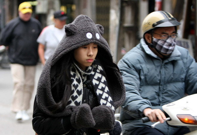 Không khí lạnh lại tăng cường, miền Bắc nhiệt độ giảm sâu ảnh 1