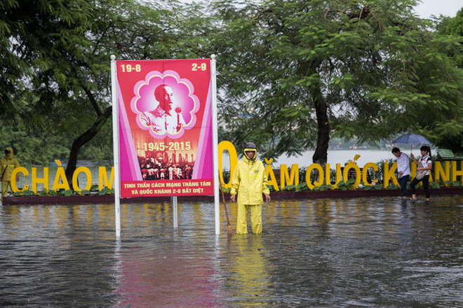 Bắc bộ có mưa to rất to gây ngập úng trong hai ngày cuối tuần ảnh 1