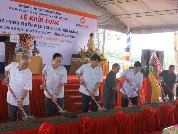 Khởi công xây Thiền viện Trúc Lâm Hậu Giang với kinh phí 210 tỷ đồng ảnh 1