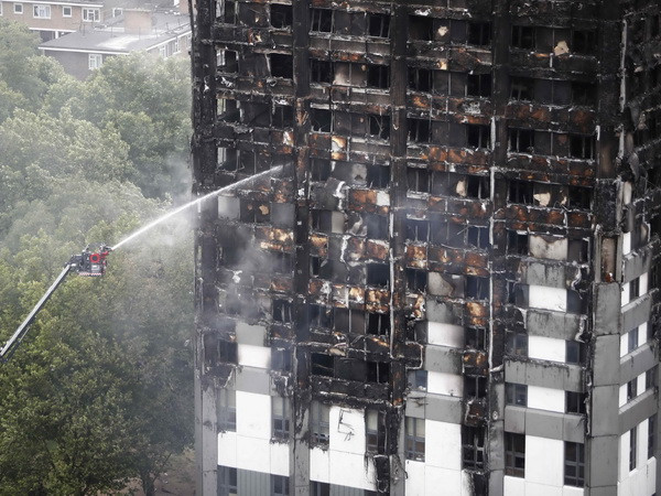 181 tòa nhà cao tầng ở Anh không đạt tiêu chuẩn phòng chống cháy nổ ảnh 1