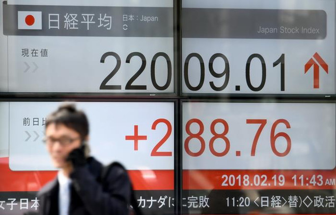 Chứng khoán châu Á đi lên trước hy vọng Mỹ hoãn áp thuế đối với Mexico ảnh 1