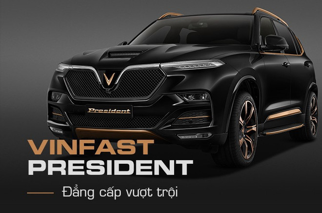 VinFast nâng tầm đẳng cấp với mẫu SUV hạng sang President ảnh 1