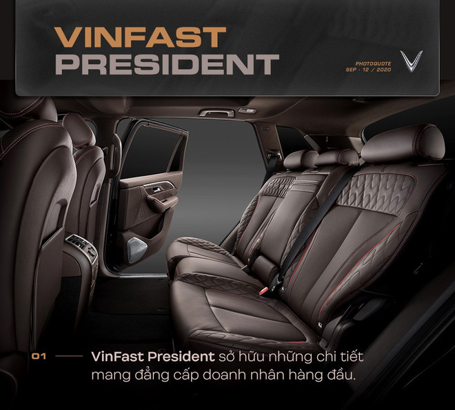 VinFast nâng tầm đẳng cấp với mẫu SUV hạng sang President ảnh 2