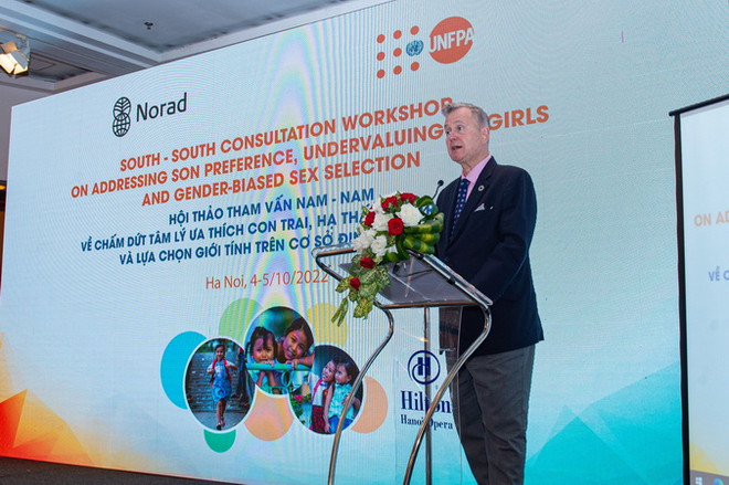 Việt Nam là hình mẫu trong giải quyết lựa chọn giới tính ảnh 1