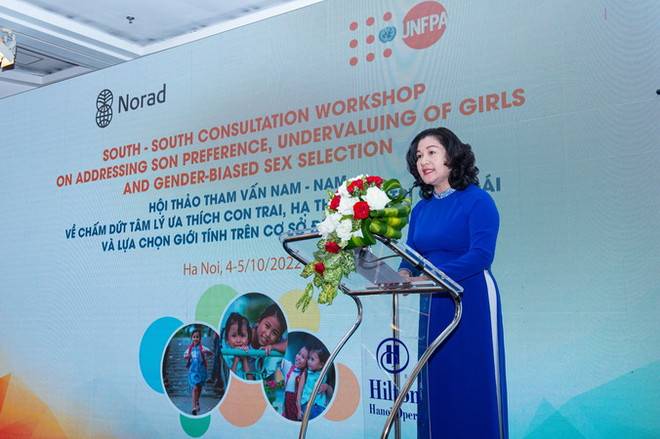 Việt Nam là hình mẫu trong giải quyết lựa chọn giới tính ảnh 2