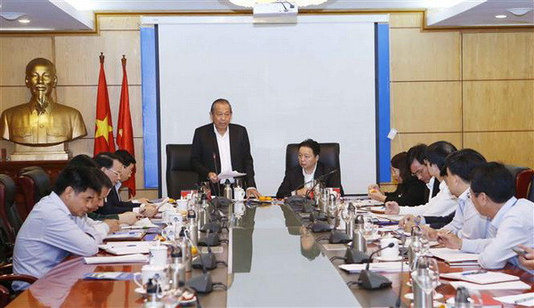 Thông báo kết quả thẩm tra Ban cán sự đảng Bộ Tài nguyên và Môi trường ảnh 1