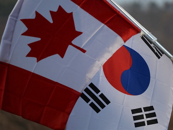 Hàn Quốc và Canada ký tắt thỏa thuận thương mại tự do ảnh 1