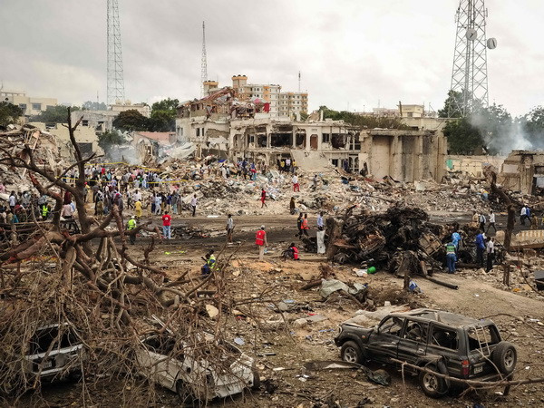 Điện chia buồn vụ đánh bom khủng bố tại thủ đô của Somalia ảnh 1
