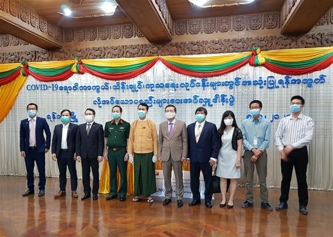 Cộng đồng người Việt tại Myanmar ủng hộ Vùng Yangon chống COVID-19 ảnh 2