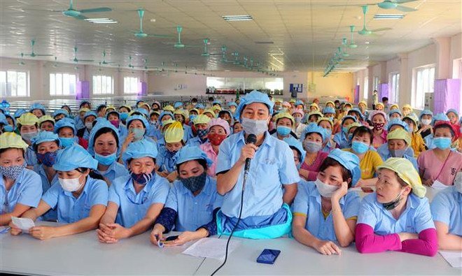 Các yêu cầu của công nhân Công ty JY Hà Nam đã được đáp ứng ảnh 1