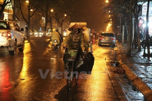 Ảnh minh họa. (Nguồn: Vietnam+) Đêm 26/2, các tỉnh Bắc Bộ và Trung Bộ có mưa nhỏ vài nơi ảnh 1