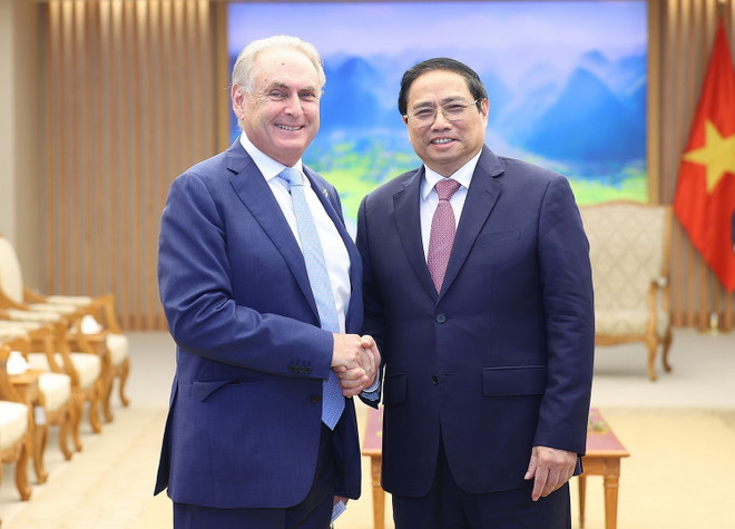 [Photo] Hoạt động ngoại giao của Thủ tướng Phạm Minh Chính ngày 17/4 ảnh 5