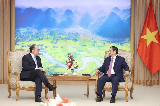 [Photo] Hoạt động ngoại giao của Thủ tướng Phạm Minh Chính ngày 17/4 ảnh 3