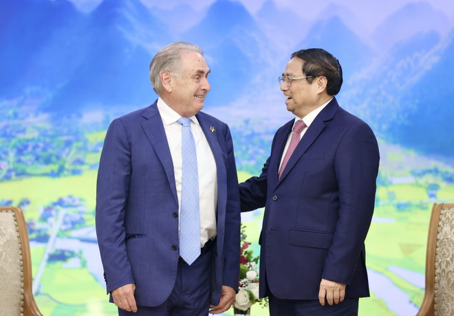 [Photo] Hoạt động ngoại giao của Thủ tướng Phạm Minh Chính ngày 17/4 ảnh 9