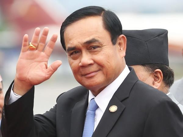 Thủ tướng Thái Lan Prayut Chan-o-cha. (Nguồn: THX/TTXVN) Hoàng gia Thái Lan phê chuẩn ông Prayut Chan-o-cha làm Thủ tướng ảnh 1