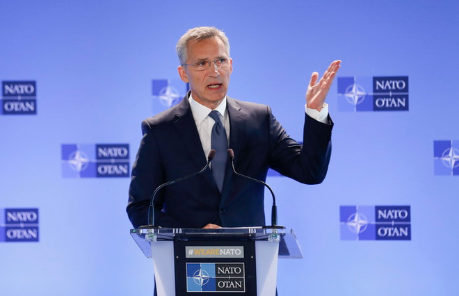 Tổng thư ký NATO Stoltenberg kêu gọi đoàn kết xuyên Đại Tây Dương ảnh 1