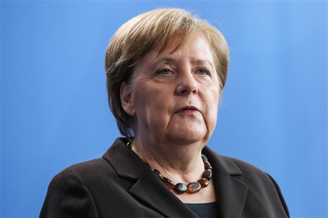 Thủ tướng Đức Angela Merkel. (Ảnh: THX/TTXVN) Thủ tướng Đức Angela Merkel với bài toán người kế nhiệm di sản ảnh 1