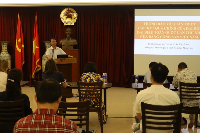 Đảng bộ tại Malaysia quán triệt Nghị quyết Đại hội XIII của Đảng ảnh 1