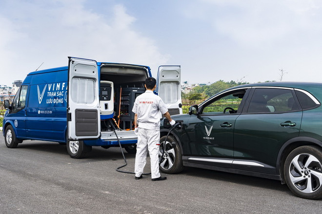Vinfast triển khai dịch vụ sạc pin lưu động 24/7 trên toàn quốc ảnh 3