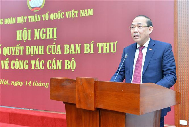 Điều động ông Hoàng Công Thủy tham gia Đảng đoàn Mặt trận Tổ quốc ảnh 4