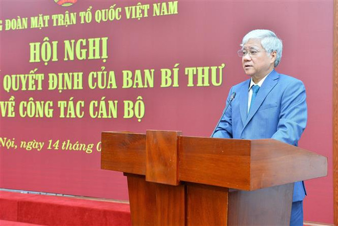 Điều động ông Hoàng Công Thủy tham gia Đảng đoàn Mặt trận Tổ quốc ảnh 3