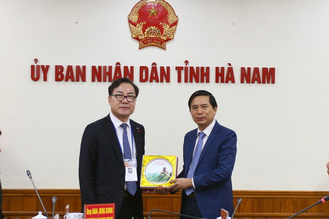 Hà Nam tạo điều kiện thuận lợi cho các doanh nghiệp Hàn Quốc ảnh 1
