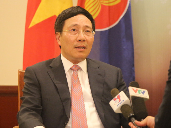 Phó Thủ tướng trả lời phỏng vấn về kết quả Hội nghị AMM Retreat ảnh 1