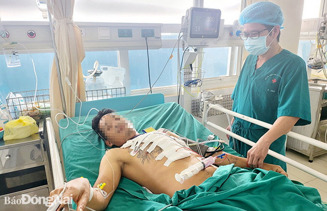 Đồng Nai: Cứu sống người đàn ông bị cành cây đâm thủng tim và phổi ảnh 1