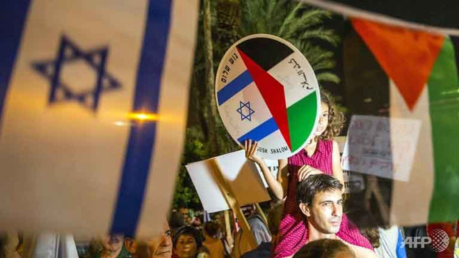 Hàng nghìn người Israel tuần hành ủng hộ hòa đàm với Palestine ảnh 1