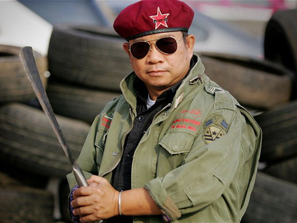 Thái Lan phát lệnh truy nã một thủ lĩnh của phe "Áo đỏ" ảnh 1