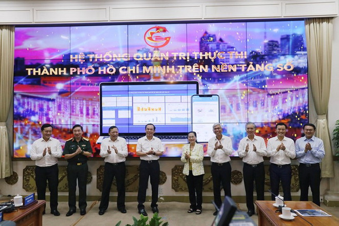 TPHCM ra mắt hệ thống quản trị thực thi thành phố trên nền tảng số ảnh 1
