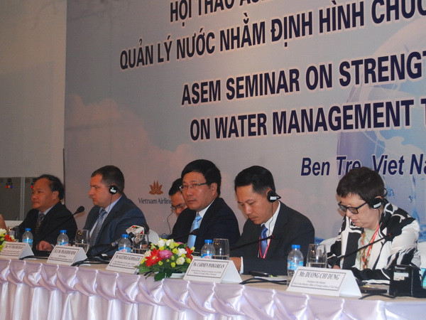 Khai mạc Hội thảo ASEM về phối hợp trong quản lý nguồn nước ảnh 1