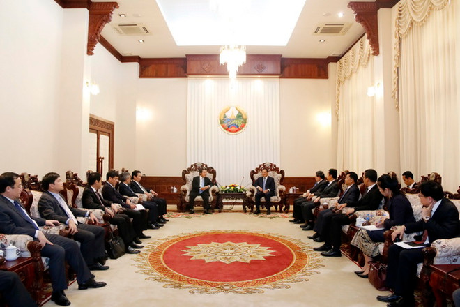 Lãnh đạo Lào đánh giá cao hợp tác về thông tin-truyền thông Lào-Việt ảnh 2