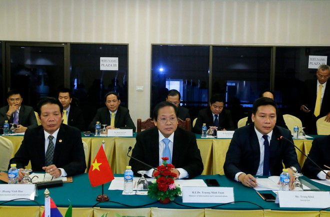 Lãnh đạo Lào đánh giá cao hợp tác về thông tin-truyền thông Lào-Việt ảnh 3