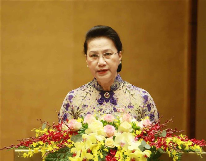 Bài phát biểu khai mạc Kỳ họp thứ 11 của Chủ tịch Quốc hội ảnh 1