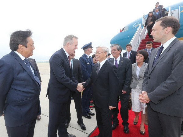 Tổng Bí thư Nguyễn Phú Trọng tiếp Đại diện Thương mại Hoa Kỳ ảnh 1