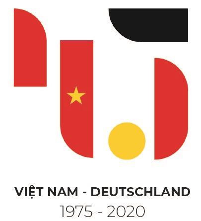 Thiết kế logo kỷ niệm 45 năm thiết lập quan hệ ngoại giao Việt-Đức ảnh 1