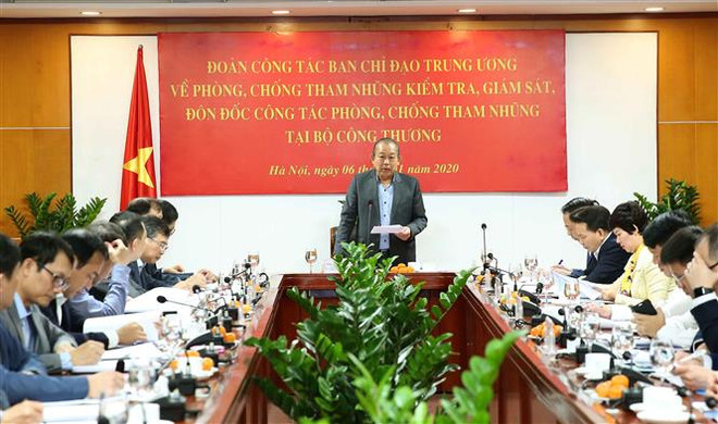 Kiểm tra công tác phòng chống tham nhũng tại Bộ Công Thương ảnh 1