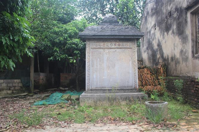 Thanh Hóa: Sớm trùng tu, tôn tạo 2 tấm bia đá cổ thời Lê Trung Hưng ảnh 1