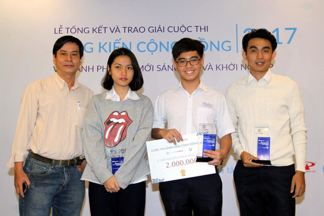 12 sáng tạo khoa học nhận giải cuộc thi “Sáng kiến vì cộng đồng” ảnh 1