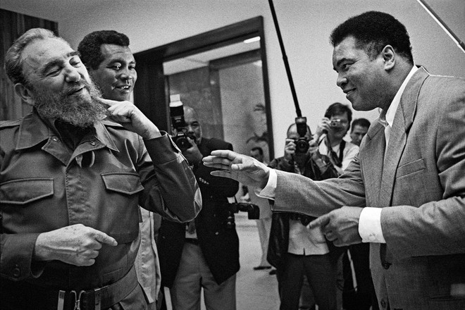 Huyền thoại quyền anh và lãnh tụ Cuba. (Ảnh: esquire.com) Sáu tình bạn vĩ đại nhất trong sự nghiệp cách mạng của Fidel Castro ảnh 2