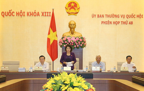 Khai mạc phiên họp thứ 48 Ủy ban Thường vụ Quốc hội khóa XIII ảnh 1