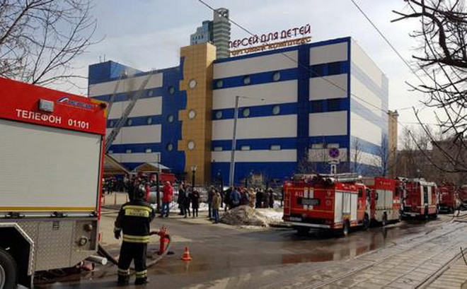 Cháy trung tâm mua sắm tại Moskva: Một người thiệt mạng ảnh 1