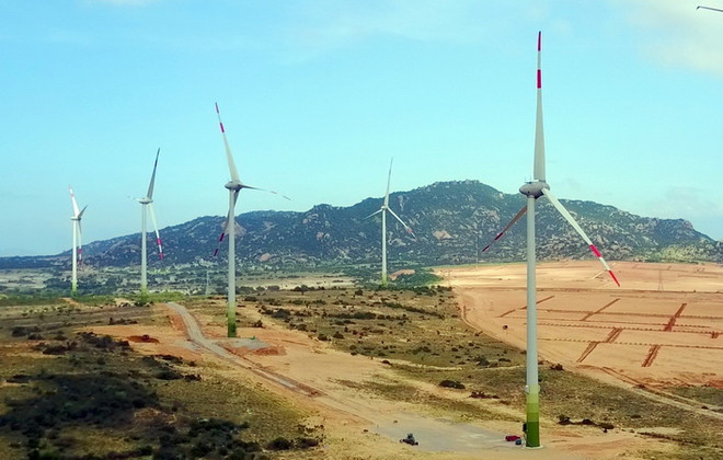 Khởi công dự án xây dựng Nhà máy điện gió V1-2 ở Trà Vinh ảnh 1