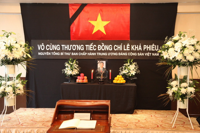 Lễ viếng nguyên Tổng Bí thư Lê Khả Phiêu tại Malaysia và Nhật Bản ảnh 1